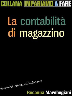 cover image of La contabilità di magazzino